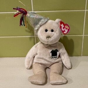 Ty Beanie Baby June the Bear
